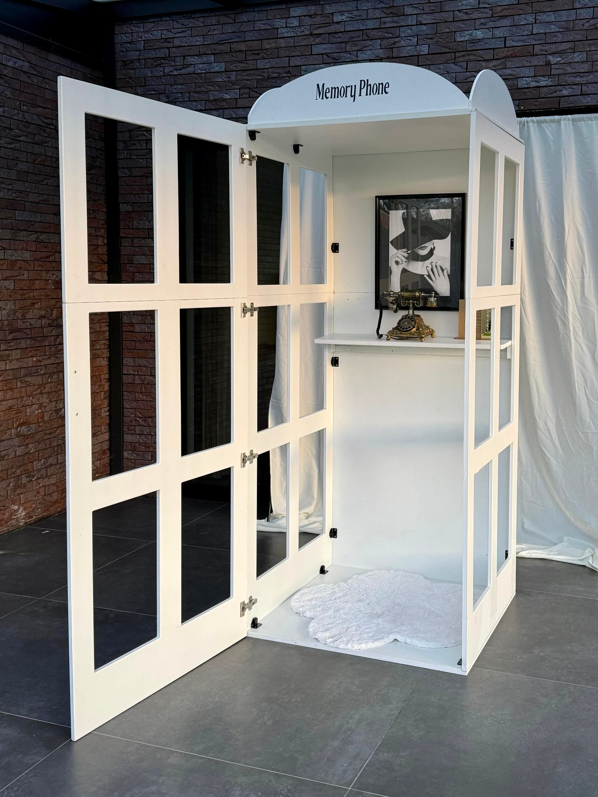 Audiobooth voorbeeld
